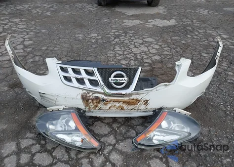 2014 Nissan Rogue Select S from USA, damaged, VIN JN8AS5MV0EW707254